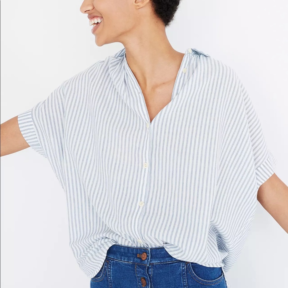 Madewell Central Shirt in Erinn Stripe